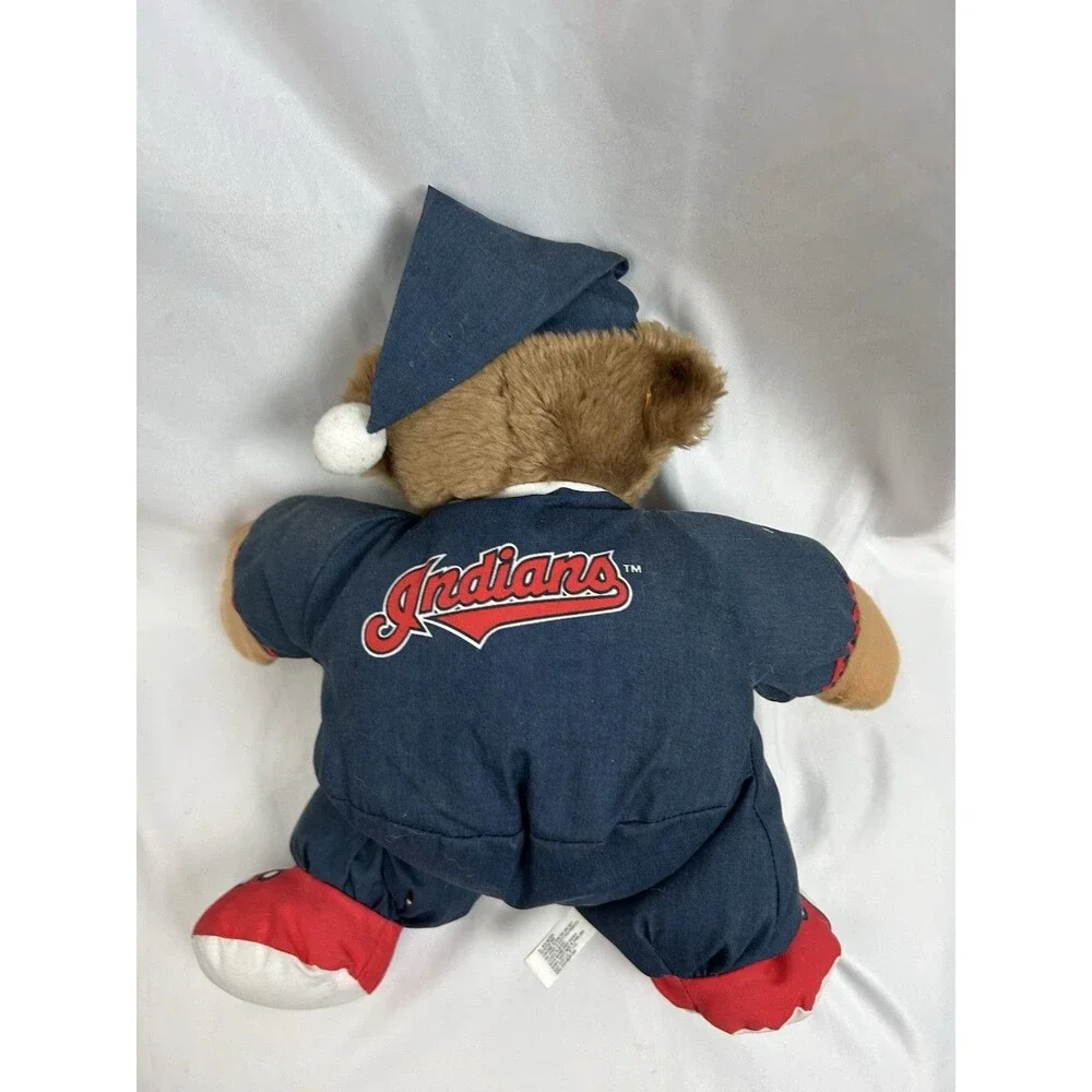 Cleveland Indians MLB Teddy Bedtime Bear Chief Wahoo Vintage 1999 Good Stuff